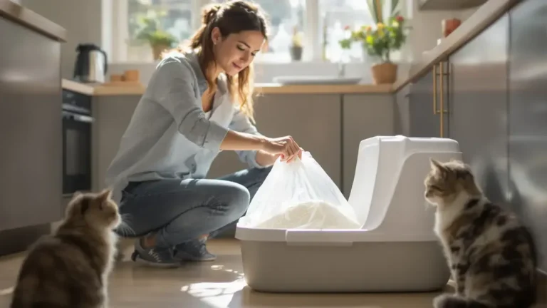 Buttare la lettiera del gatto 9 errori comuni da evitare assolutamente
