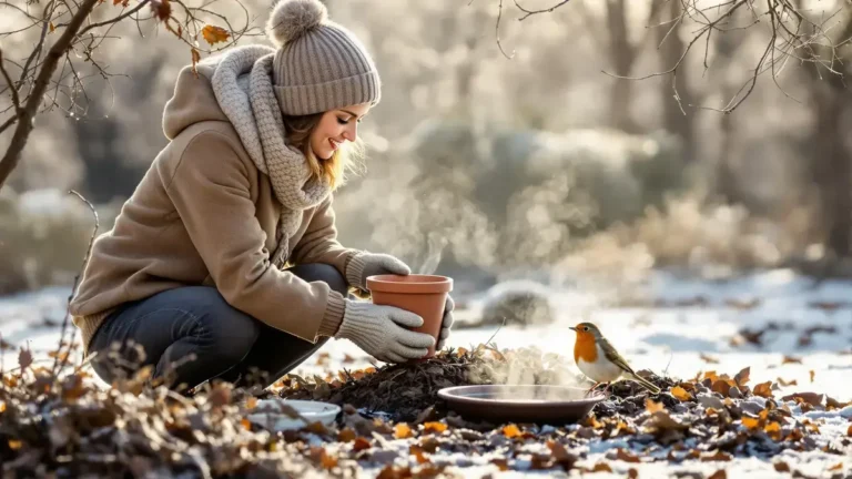 Questo semplice gesto invernale ti permetterà di osservare i pettirossi nel tuo giardino ogni giorno