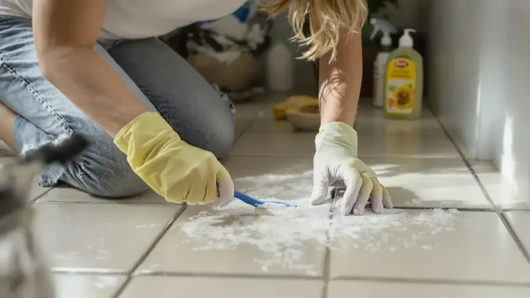 Miscela fatta in casa con 4 ingredienti un metodo semplice per salvare le fughe del bagno spesso trascurate