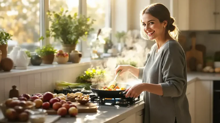 Questa padellata veloce di porri mele e pancetta si prepara in 10 minuti per deliziare tutta la famiglia