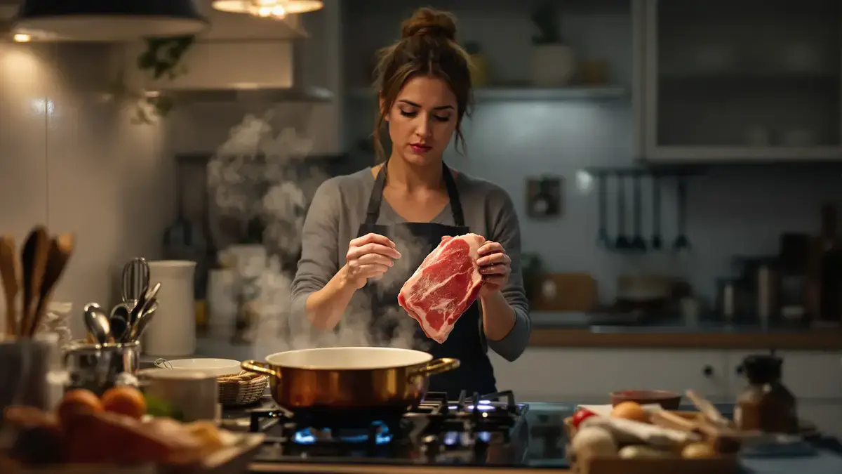 Scongelare la carne con una casseruola sembra innocuo ma è un errore che molti ignorano