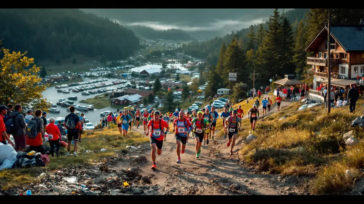 Avviso agli appassionati di escursionismo chi pensa che il trail runner sia il turista ideale rischia di trascurare l’impatto ambientale e la propria salute