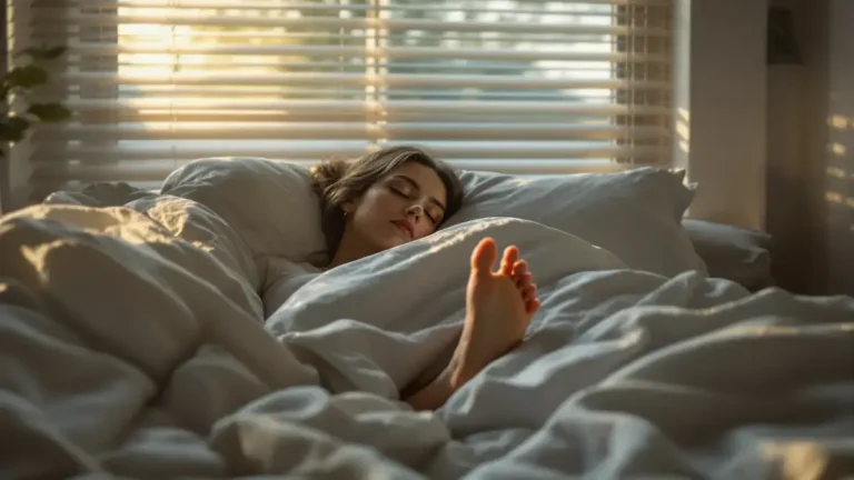 Gli esperti sono certi dormire con un piede fuori dalle coperte non indica solo una preferenza ma può anche nascondere tratti di personalità sorprendenti e vulnerabilità