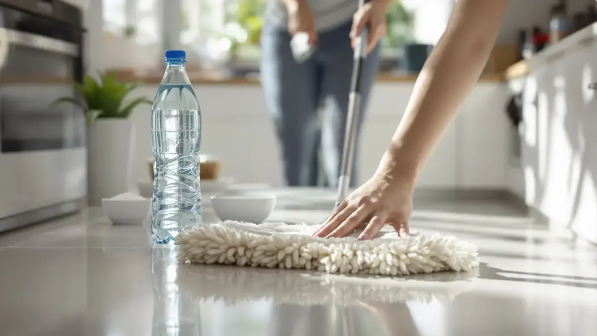 Per pavimenti più puliti a lungo aggiungi questo ingrediente all’acqua per la pulizia