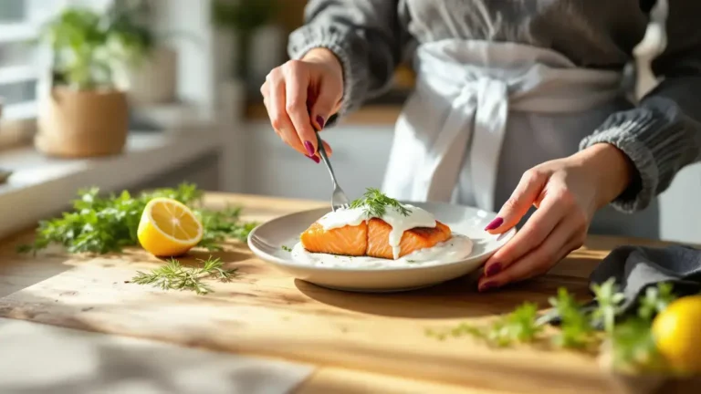 Questa salsa veloce e perfetta esalta il salmone senza sforzo